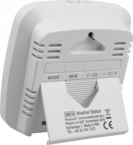 GreenBlue Stacja pogodowa GreenBlue GB216 z termometrem basenowym, zasięg 60m, czujnik pływający, temperatura, godzina, kalendarz, DCF 11