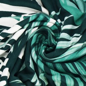 Springos Pokrowiec na krzesło uniwersalny liście tropikalne UNIWERSALNY 8