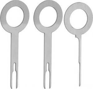 Springos Klucze narzędzia do demontażu tapicerki samochodowej ściągacze zestaw 46 szt. UNIWERSALNY 12