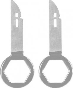 Springos Klucze narzędzia do demontażu tapicerki samochodowej ściągacze zestaw 46 szt. UNIWERSALNY 7