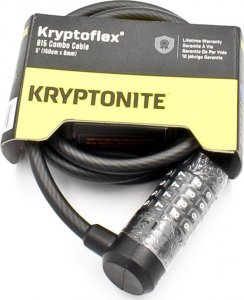 Kryptonite Zapięcie rowerowe / linka Kryptonite Kryptoflex 815 Combo Cable, 8 mm x 150 cm, na szyfr 1