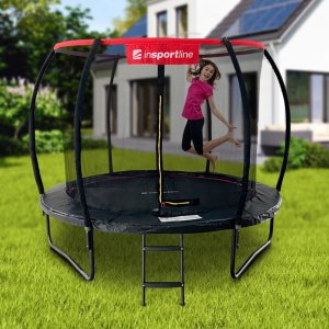 Trampolina ogrodowa inSPORTline Trampolina z pełnym wyposażeniem inSPORTline Flea PRO 244 cm 1