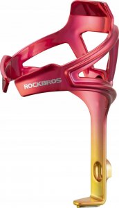 RockBros Rockbros koszyk na bidon czerwono-złoty KR05-RG 1