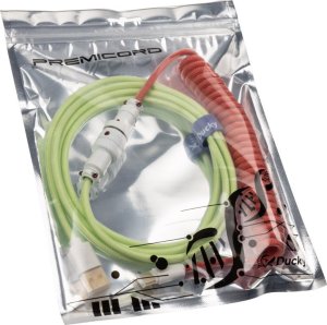 Kabel USB Ducky USB-A - USB-C 1.8 m Zielony (DKCC-SFCNC1) 3