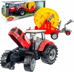 Duży Traktor z Przyczepą Ciągnik NAPĘD Ruchome elementy 1