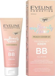 Eveline Eveline My Beauty Elixir Pielęgnujący Krem BB Peach Cover - 01 Light 30ml 1