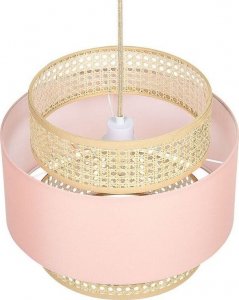 Lampa wisząca Beliani Lampa wisząca z różowym YUMURI! 4