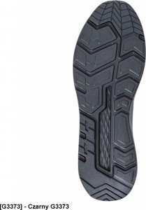 Ardon AMBLE WHITE G33 - męskie półbuty sportowe, cholewka dzianina, lekkie, wygodne, podeszwa EVA/guma - Czarny G3373 45 2