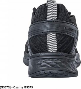 Ardon AMBLE WHITE G33 - męskie półbuty sportowe, cholewka dzianina, lekkie, wygodne, podeszwa EVA/guma - Czarny G3373 45 3