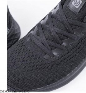 Ardon AMBLE WHITE G33 - męskie półbuty sportowe, cholewka dzianina, lekkie, wygodne, podeszwa EVA/guma - Czarny G3373 45 5