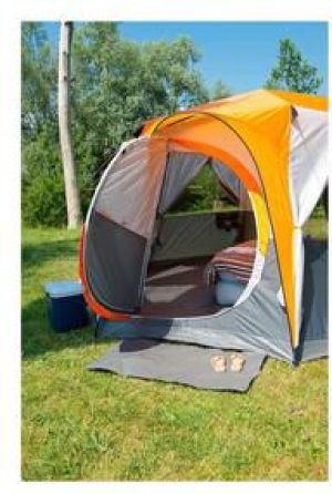 Namiot turystyczny Coleman Octagon 8 pomarańczowy 2