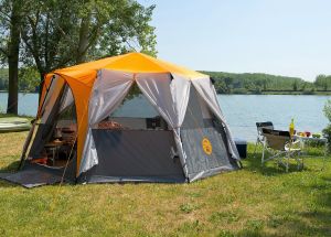 Namiot turystyczny Coleman Octagon 8 pomarańczowy 7