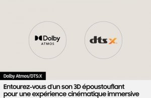 Soundbar Samsung SAMSUNG  HW-Q600B 3.1.2-kanalowy soundbar + wiazka akustyczna + Dolby Atmos DTS:X 5