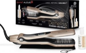 Saint Algue 3992 - Demeliss Titanium box: prostownica parowa + zabieg nablyszczajacy Elixir Ritual 50ml - 150C do 230C - Auto stop 1
