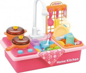 Woopie WOOPIE Zlewozmywak 2w1 Kuchnia dla Dzieci Różowa 2