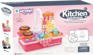 Woopie WOOPIE Zlewozmywak 2w1 Kuchnia dla Dzieci Różowa 3