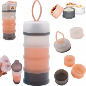 Regulowany pojemnik na mleko w proszku 4 komory 67N 17