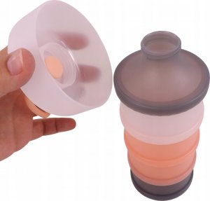 Regulowany pojemnik na mleko w proszku 4 komory 67N 8