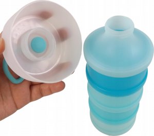 Regulowany pojemnik na mleko w proszku 4 komory 67N 9