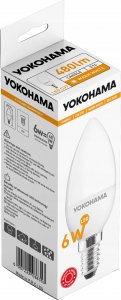 Yokohama Żarówka LED Epistar Candle E14 6W CIEPŁA 1