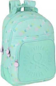 Benetton Plecak szkolny Benetton World Mięta (32 x 42 x 15 cm) 1