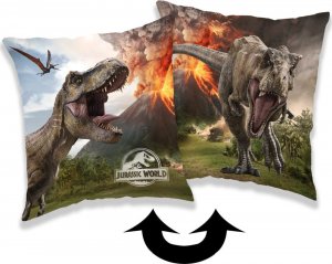 Jerry Fabrics Poduszka poliester 40x40 Jurassic World 1