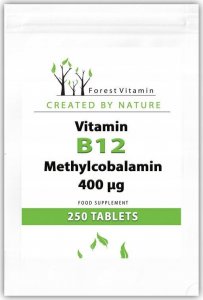 FOREST Vitamin FOREST VITAMIN Vitamin B12 Methylcobalamin 400mcg 250tabs 1