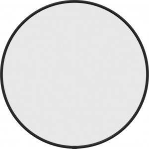 vidaXL vidaXL Lustro ścienne, czarne, 40 cm, okrągłe 2