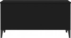 vidaXL Stolik kawowy, czarny, 90x44,5x45 cm 7