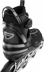 Rolki Blackwheels Flex Pro rekreacyjne regulowane czarne r. L 38-41 9
