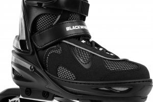 Rolki Blackwheels Flex Pro rekreacyjne regulowane czarne r. L 38-41 10