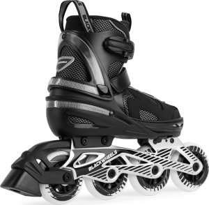 Rolki Blackwheels Flex Pro rekreacyjne regulowane czarne r. L 38-41 3