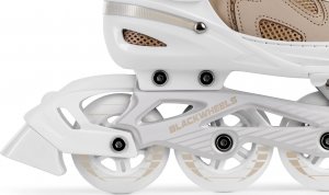Rolki Blackwheels Flex Pro rekreacyjne regulowane beżowe r. L 38-41 7