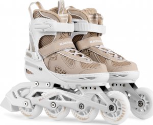 Rolki Blackwheels Flex Pro rekreacyjne regulowane beżowe r. L 38-41 5