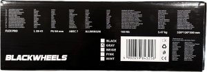 Rolki Blackwheels Flex Pro rekreacyjne regulowane szare r. L 38-41 13