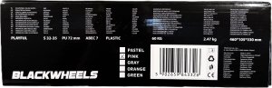 Rolki Blackwheels Playful rekreacyjne regulowane różowe r. 32-35 13