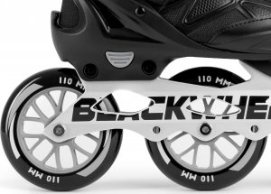 Rolki Blackwheels Dynamic szybkościowe regulowane czarne r. 39-42 7
