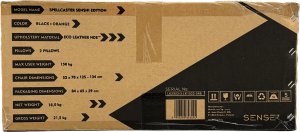 Fotel SENSE7 Spellcaster Senshi Edition czarny 10