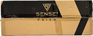 Fotel SENSE7 Prism materiałowy czarno-szary 18