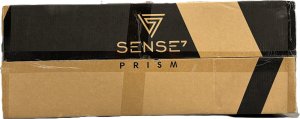 Fotel SENSE7 Prism materiałowy czarno-niebieski 18