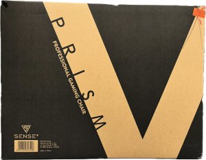 Fotel SENSE7 Prism materiałowy czarno-niebieski 9