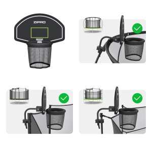 Zipro ZIPRO Zestaw do koszykówki na trampolinie 5