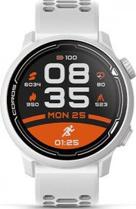 Zegarek sportowy Coros Zegarek | PACE 2 Silicone, White 2