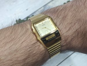 Zegarek Casio Vintage Zegarek Casio Vintage AQ-800EG-9AEF 7