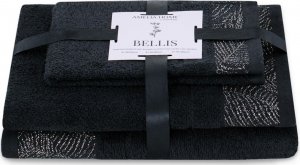 AmeliaHome Ręcznik Bellis czarny 30x50+50x90+70x130 AmeliaHome 1
