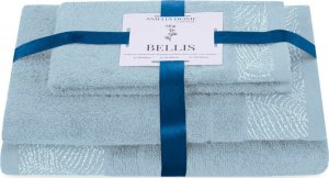 AmeliaHome Ręcznik Bellis błękitny 30x50+50x90+70x130 AmeliaHome 1