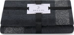 AmeliaHome Ręcznik Bellis grafitowy 50x90+70x130 AmeliaHome 1