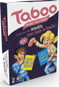 Hasbro HASBRO GAMING - Taboo, Family Edition - Gra planszowa, francuska gra logiczna 1