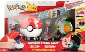 Figurka The Pokemon Company International Pokemon: Surprise Attack Game - Gible vs Deino 1