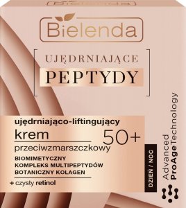 Bielenda Ujędrniające Peptydy 50+ Ujędniająco-Liftingujący  Krem przeciwzmarszczkowy na dzień i noc 50ml 1